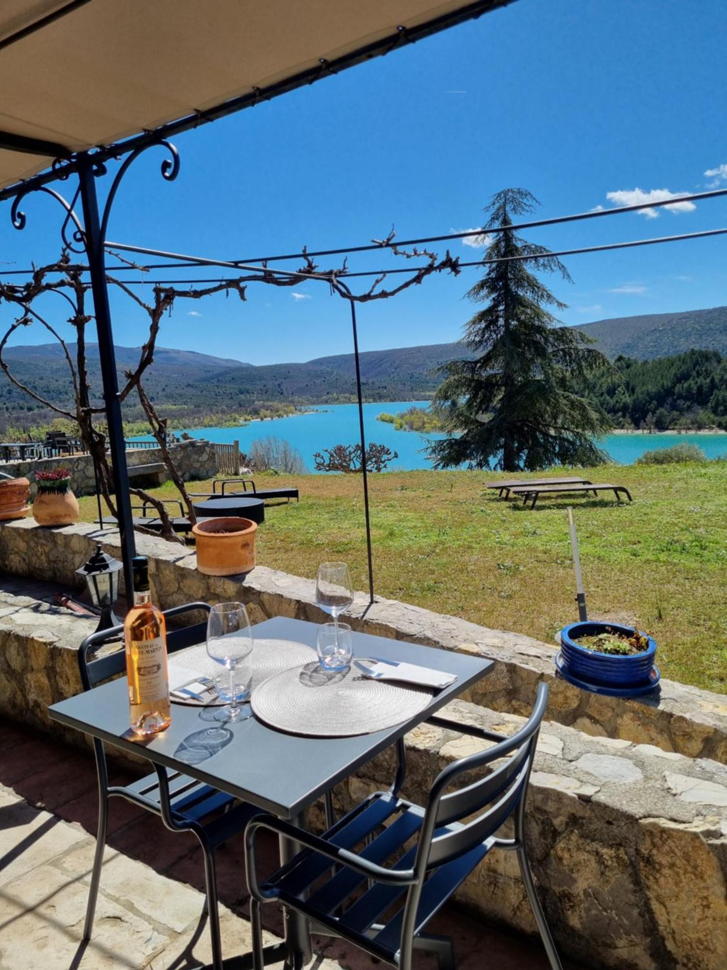 Auberge Des Salles Les Salles-sur-Verdon Exteriör bild